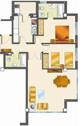 Tipo A 2 dormitorios impar